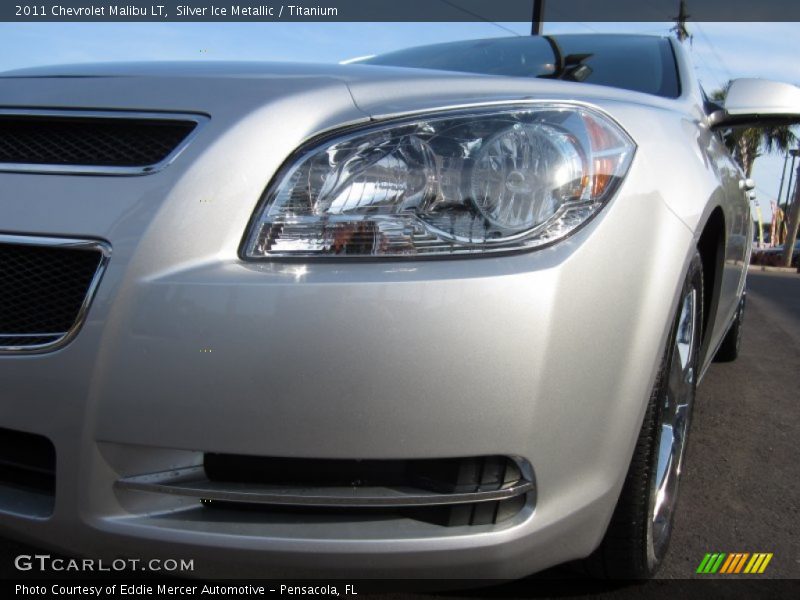 Silver Ice Metallic / Titanium 2011 Chevrolet Malibu LT