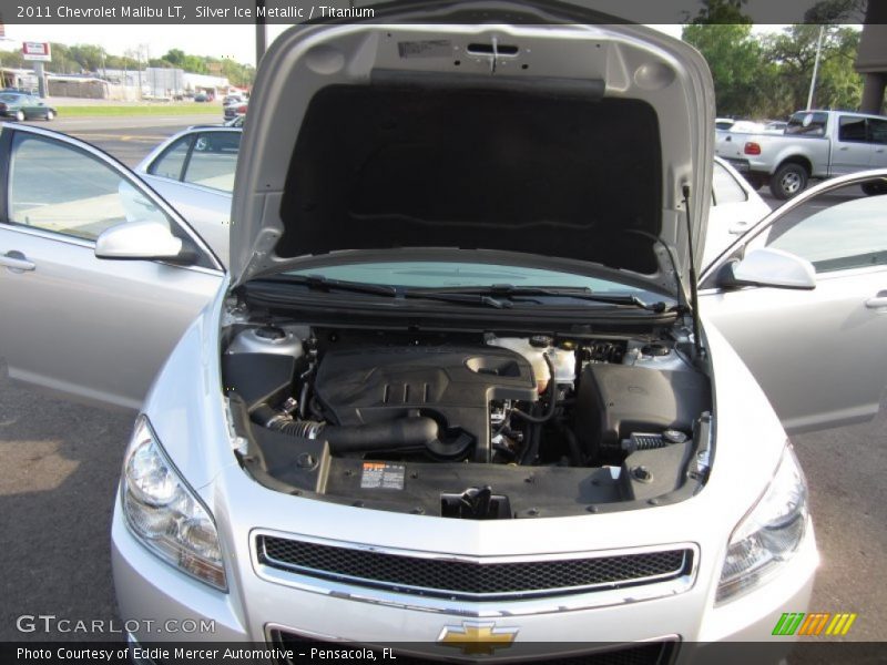 Silver Ice Metallic / Titanium 2011 Chevrolet Malibu LT
