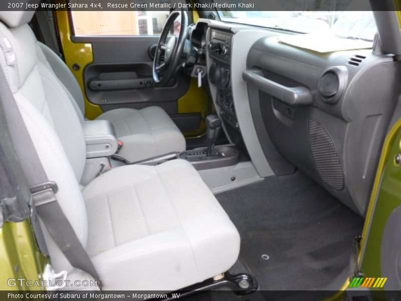 Rescue Green Metallic / Dark Khaki/Medium Khaki 2007 Jeep Wrangler Sahara 4x4