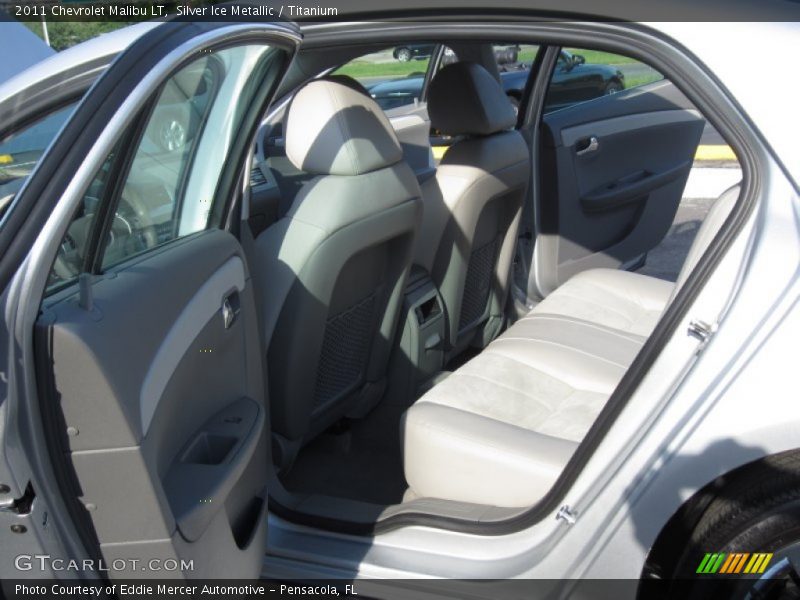 Silver Ice Metallic / Titanium 2011 Chevrolet Malibu LT