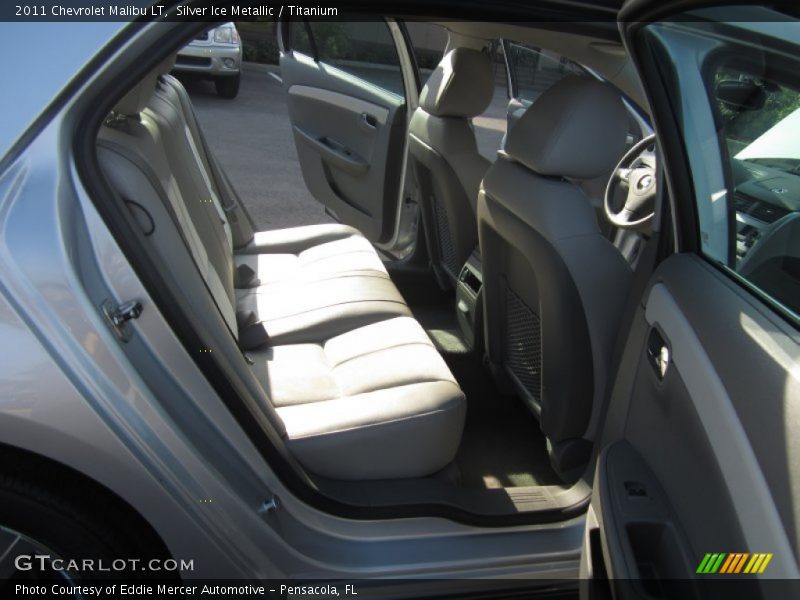 Silver Ice Metallic / Titanium 2011 Chevrolet Malibu LT