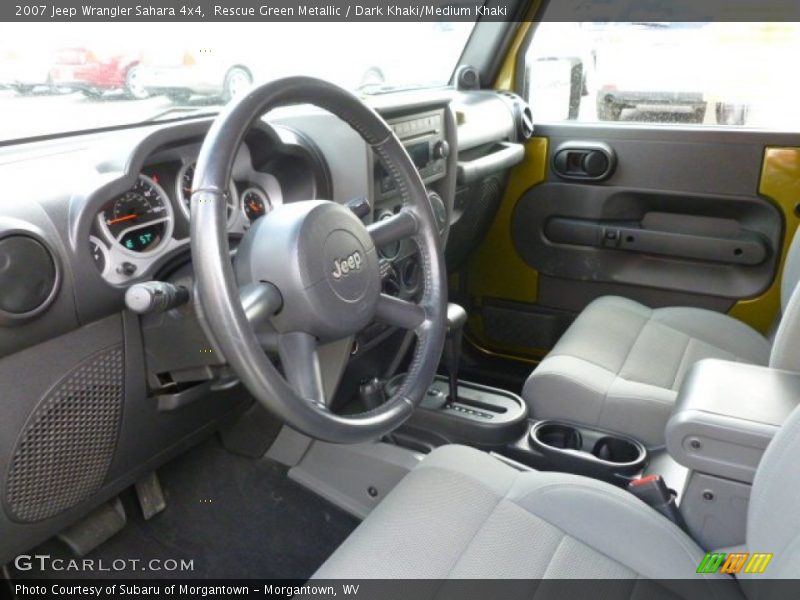 Dark Khaki/Medium Khaki Interior - 2007 Wrangler Sahara 4x4 