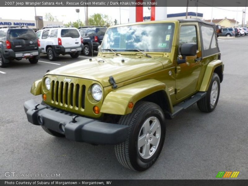 Front 3/4 View of 2007 Wrangler Sahara 4x4