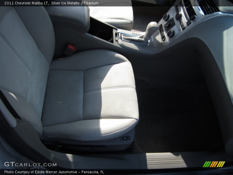 Silver Ice Metallic / Titanium 2011 Chevrolet Malibu LT