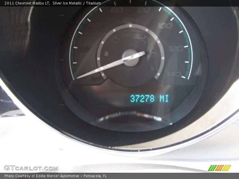Silver Ice Metallic / Titanium 2011 Chevrolet Malibu LT