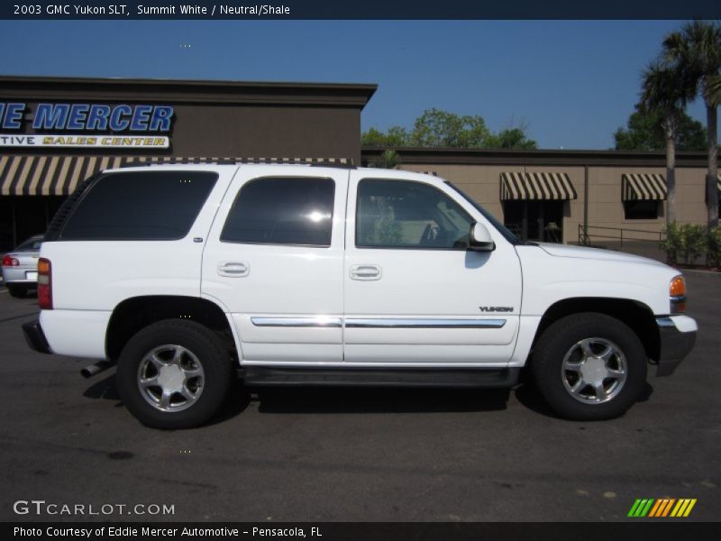 Summit White / Neutral/Shale 2003 GMC Yukon SLT