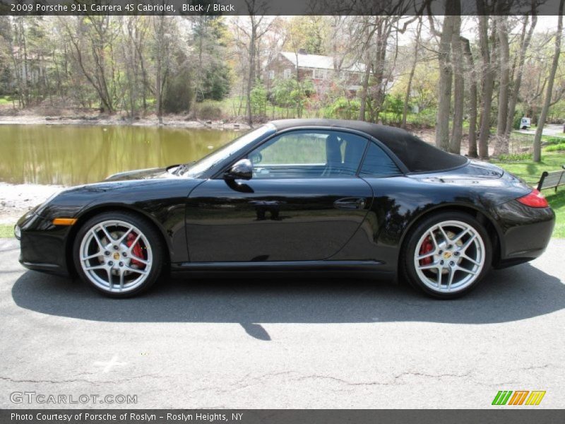  2009 911 Carrera 4S Cabriolet Black