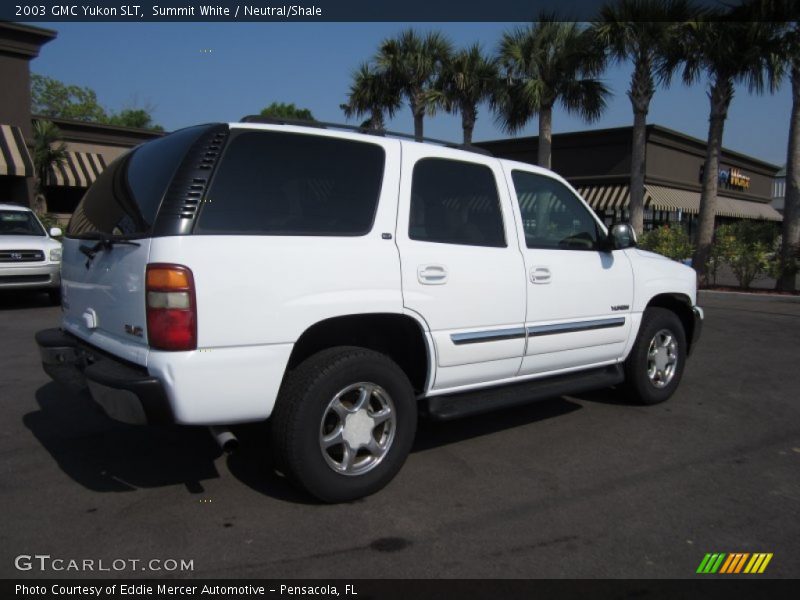 Summit White / Neutral/Shale 2003 GMC Yukon SLT