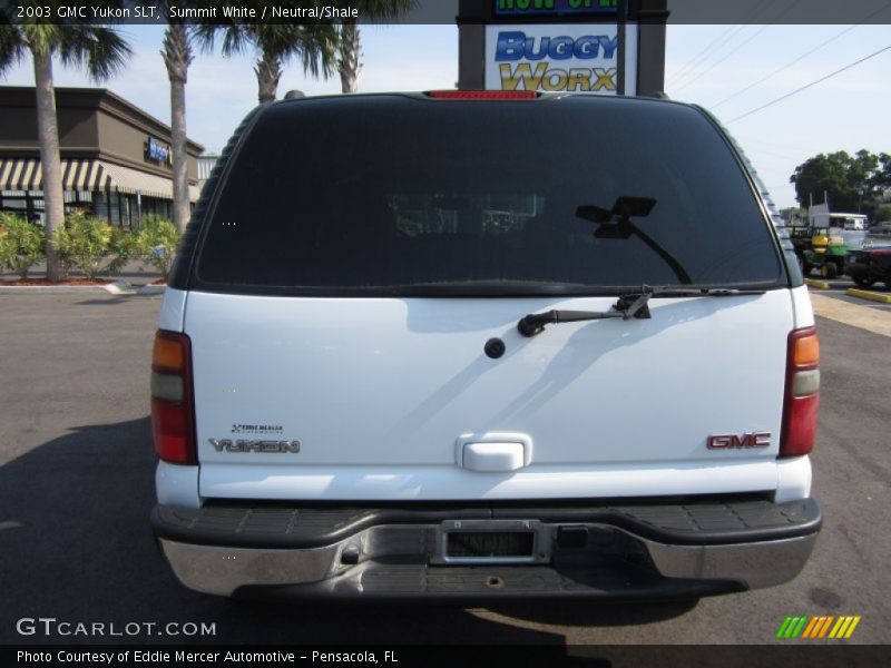 Summit White / Neutral/Shale 2003 GMC Yukon SLT