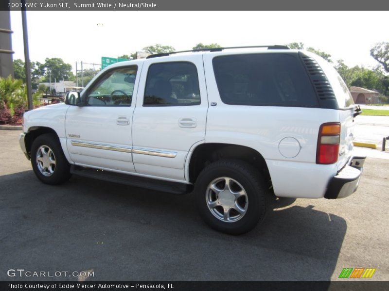 Summit White / Neutral/Shale 2003 GMC Yukon SLT