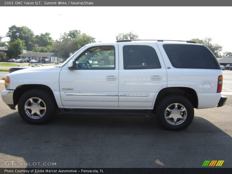 Summit White / Neutral/Shale 2003 GMC Yukon SLT