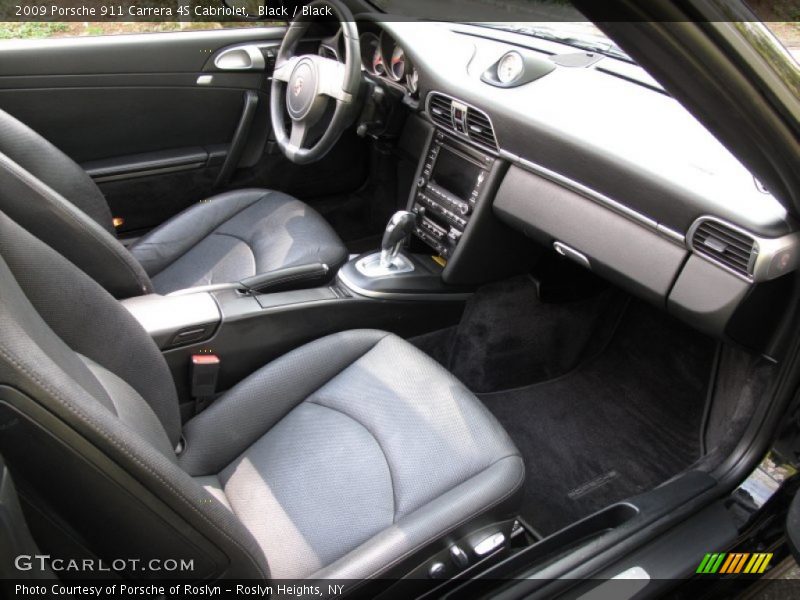  2009 911 Carrera 4S Cabriolet Black Interior