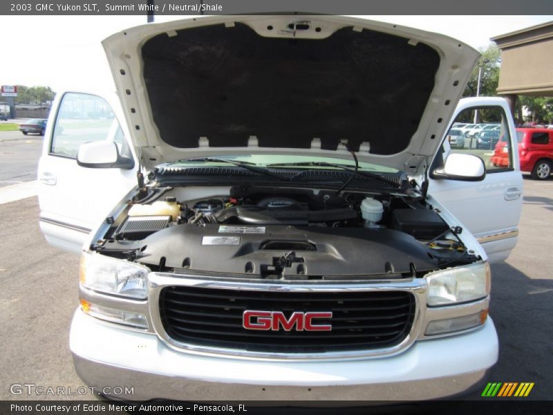 Summit White / Neutral/Shale 2003 GMC Yukon SLT