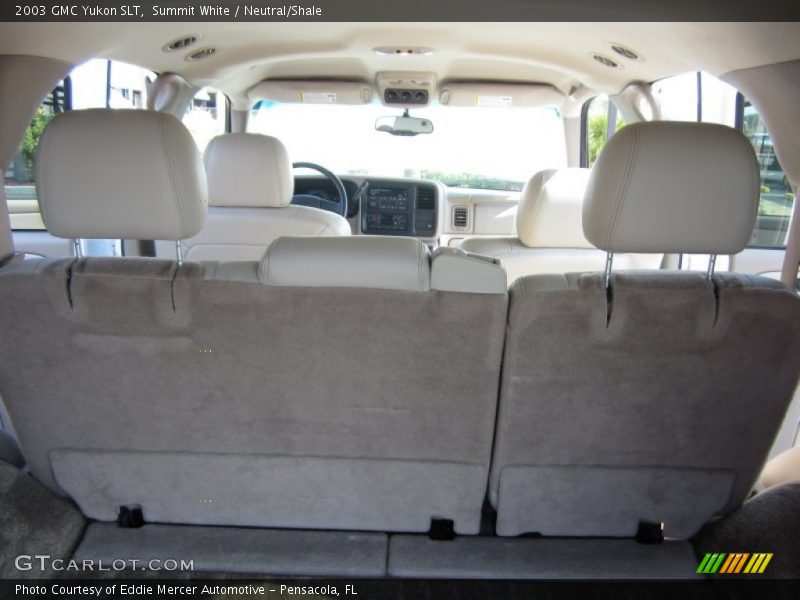 Summit White / Neutral/Shale 2003 GMC Yukon SLT
