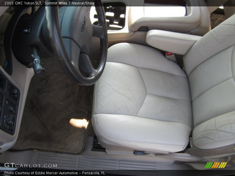 Summit White / Neutral/Shale 2003 GMC Yukon SLT