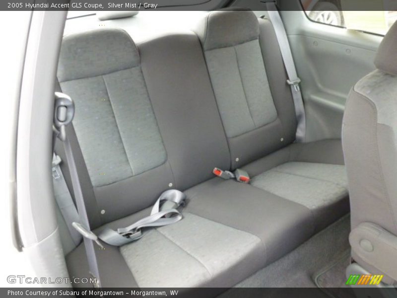 Silver Mist / Gray 2005 Hyundai Accent GLS Coupe