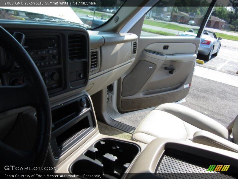 Summit White / Neutral/Shale 2003 GMC Yukon SLT