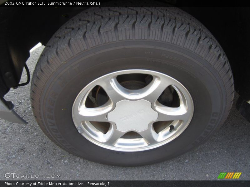 Summit White / Neutral/Shale 2003 GMC Yukon SLT