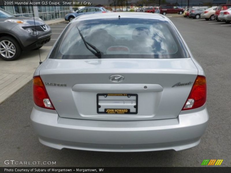 Silver Mist / Gray 2005 Hyundai Accent GLS Coupe
