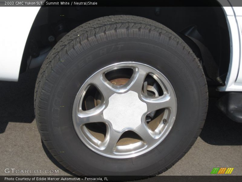 Summit White / Neutral/Shale 2003 GMC Yukon SLT