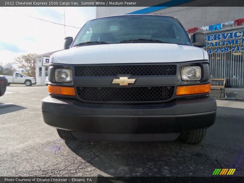 Summit White / Medium Pewter 2012 Chevrolet Express 1500 Cargo Van