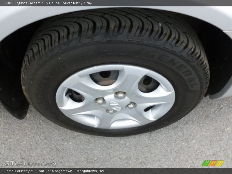 Silver Mist / Gray 2005 Hyundai Accent GLS Coupe