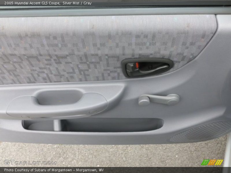 Silver Mist / Gray 2005 Hyundai Accent GLS Coupe