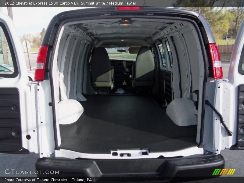 Summit White / Medium Pewter 2012 Chevrolet Express 1500 Cargo Van