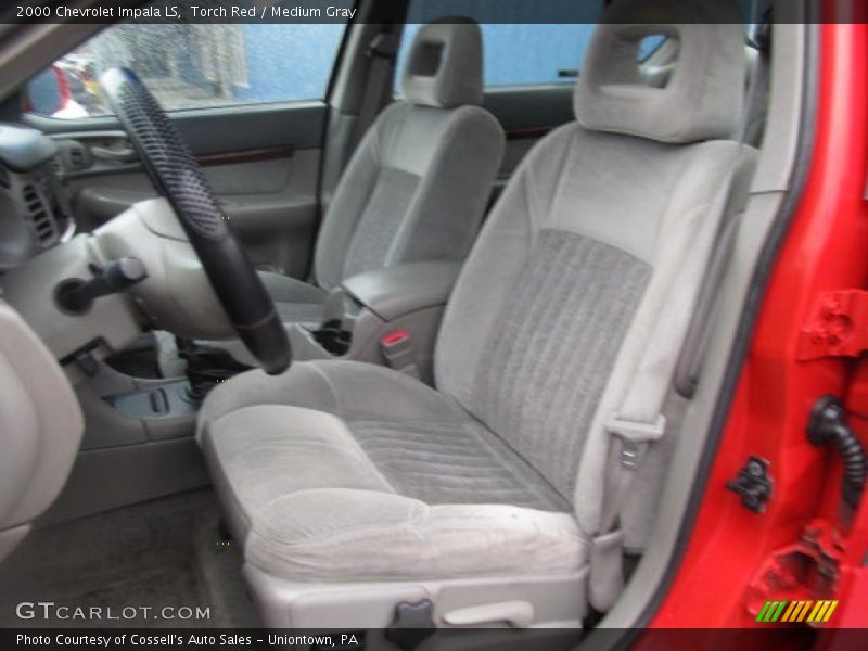 Torch Red / Medium Gray 2000 Chevrolet Impala LS