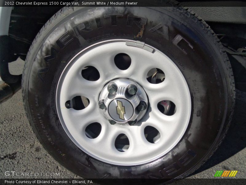  2012 Express 1500 Cargo Van Wheel