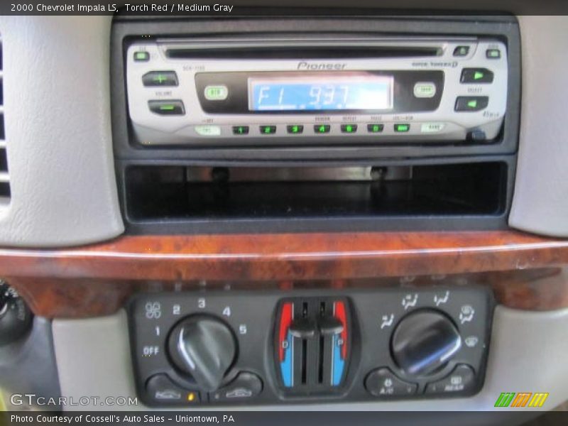 Torch Red / Medium Gray 2000 Chevrolet Impala LS