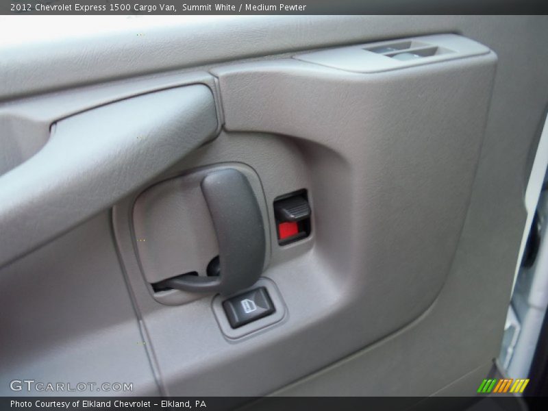 Summit White / Medium Pewter 2012 Chevrolet Express 1500 Cargo Van