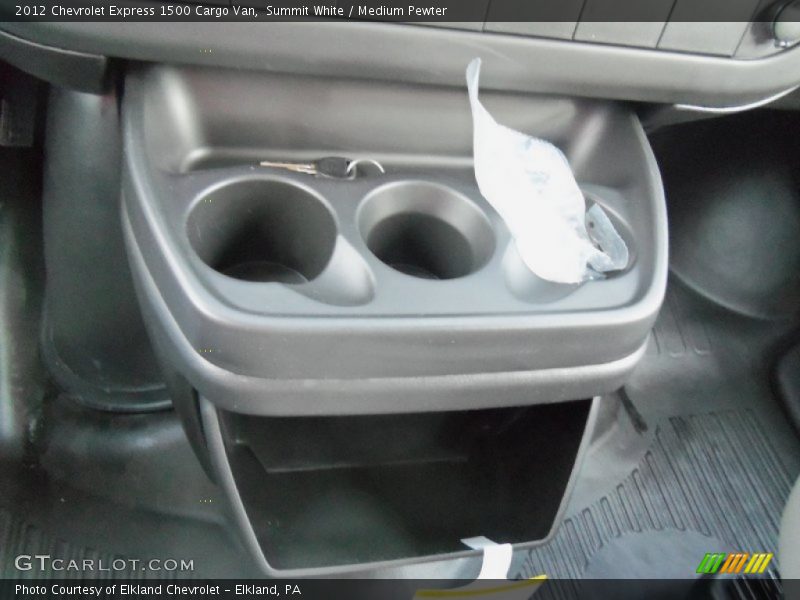 Summit White / Medium Pewter 2012 Chevrolet Express 1500 Cargo Van