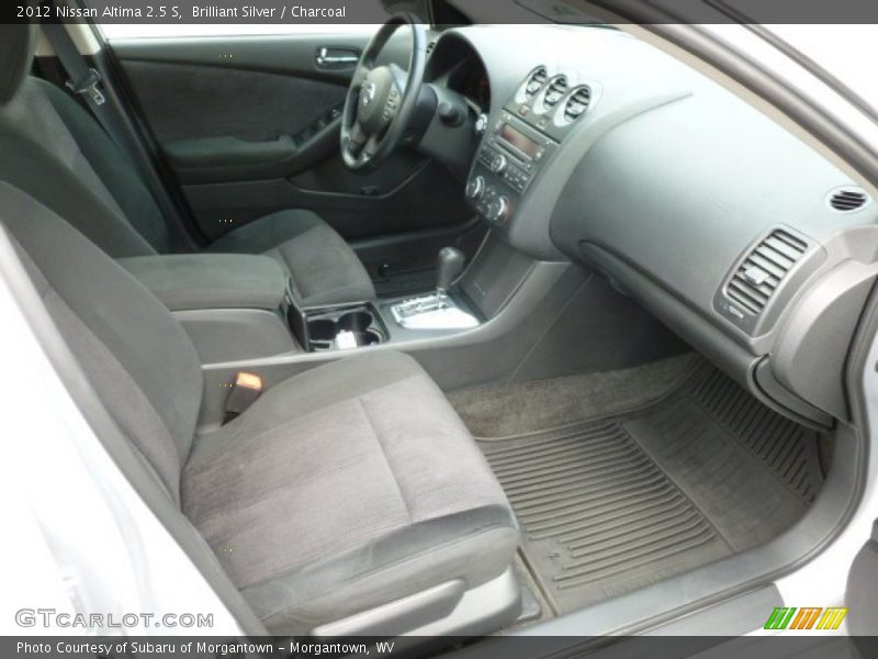 Brilliant Silver / Charcoal 2012 Nissan Altima 2.5 S