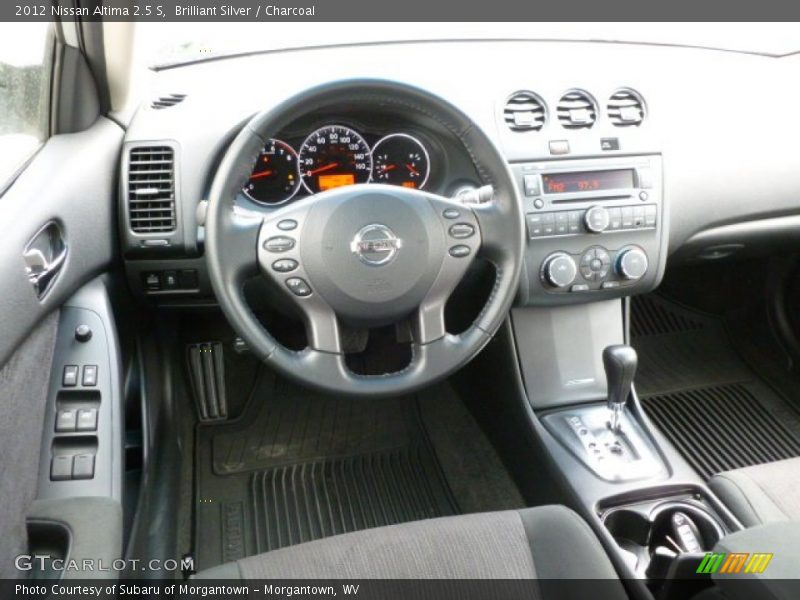 Brilliant Silver / Charcoal 2012 Nissan Altima 2.5 S