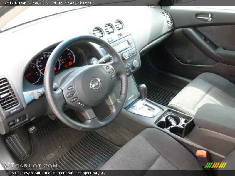Brilliant Silver / Charcoal 2012 Nissan Altima 2.5 S