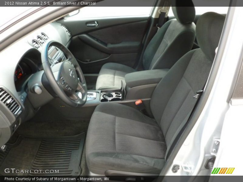 Brilliant Silver / Charcoal 2012 Nissan Altima 2.5 S