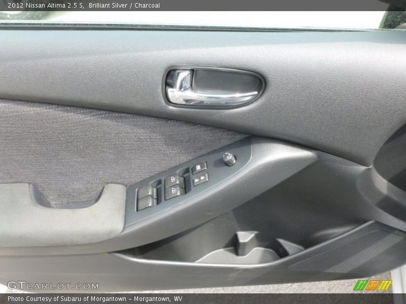 Brilliant Silver / Charcoal 2012 Nissan Altima 2.5 S