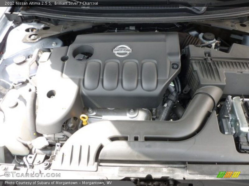 Brilliant Silver / Charcoal 2012 Nissan Altima 2.5 S
