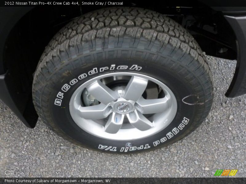  2012 Titan Pro-4X Crew Cab 4x4 Wheel