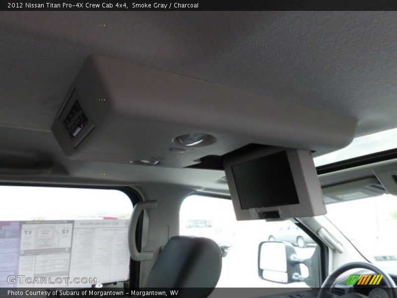 Smoke Gray / Charcoal 2012 Nissan Titan Pro-4X Crew Cab 4x4
