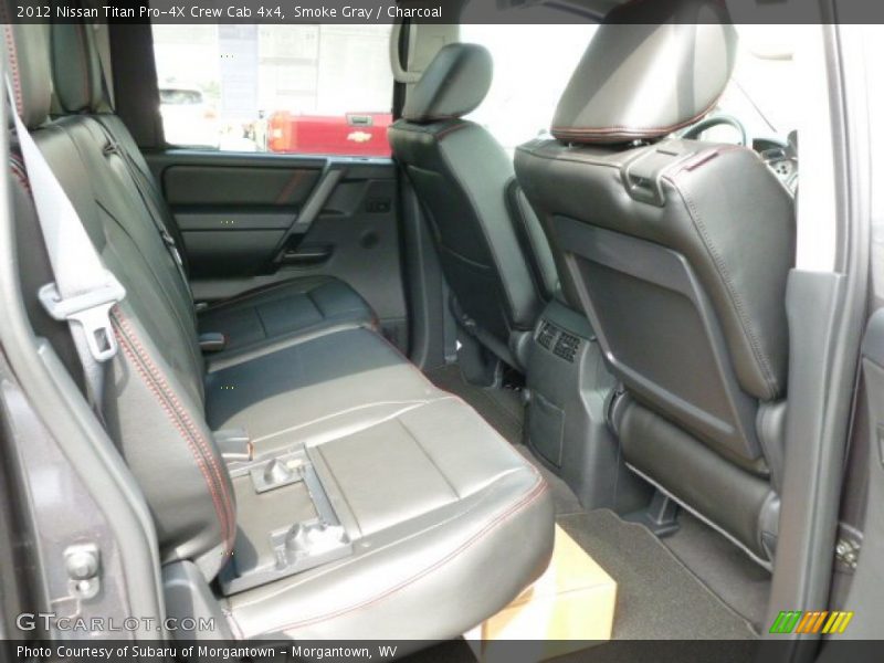  2012 Titan Pro-4X Crew Cab 4x4 Charcoal Interior