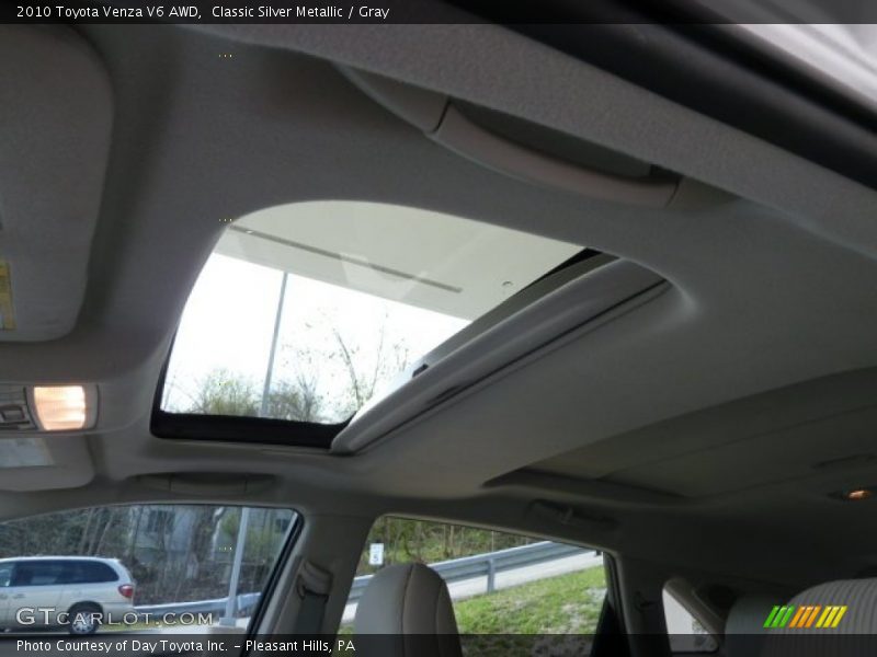 Classic Silver Metallic / Gray 2010 Toyota Venza V6 AWD