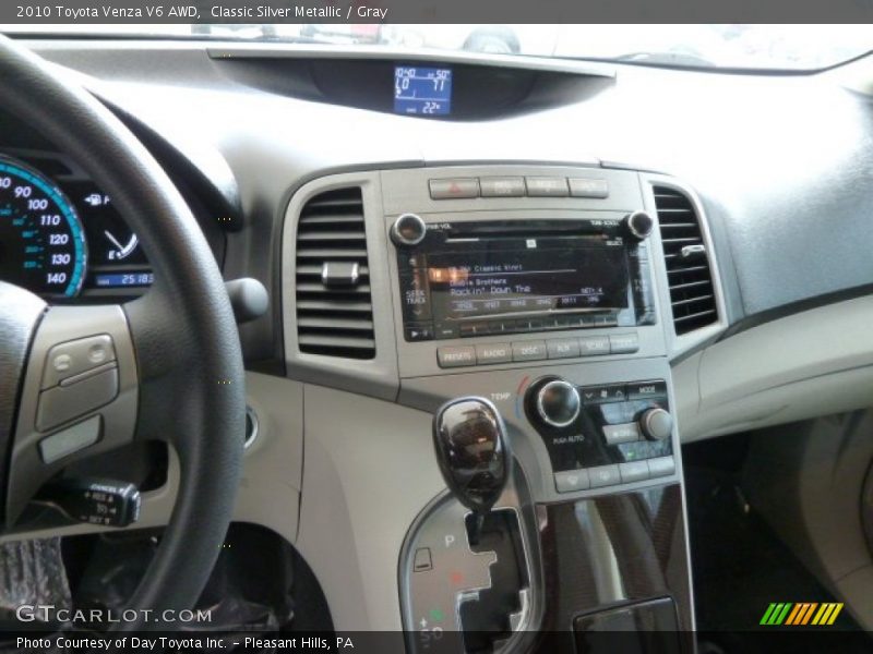Classic Silver Metallic / Gray 2010 Toyota Venza V6 AWD