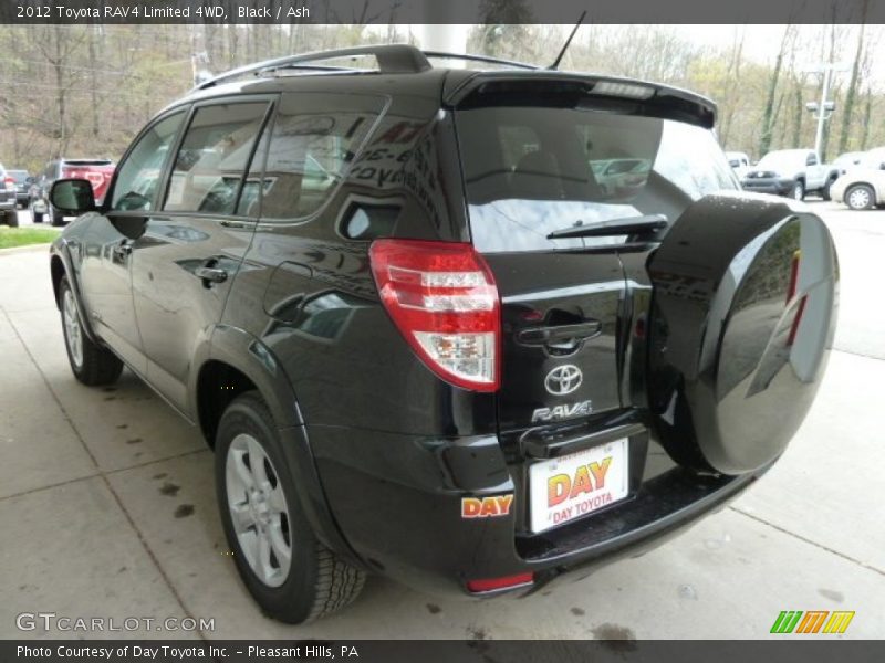 Black / Ash 2012 Toyota RAV4 Limited 4WD