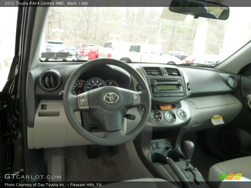 Black / Ash 2012 Toyota RAV4 Limited 4WD