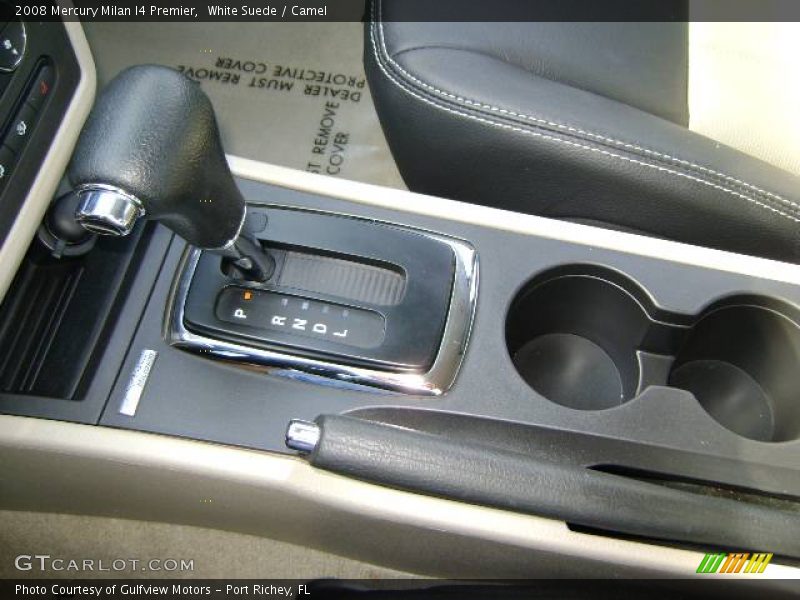 White Suede / Camel 2008 Mercury Milan I4 Premier