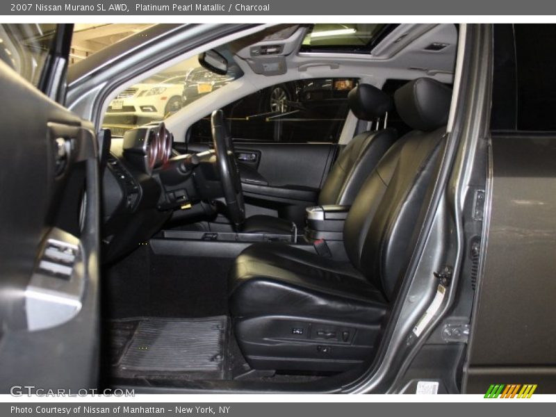 Platinum Pearl Matallic / Charcoal 2007 Nissan Murano SL AWD