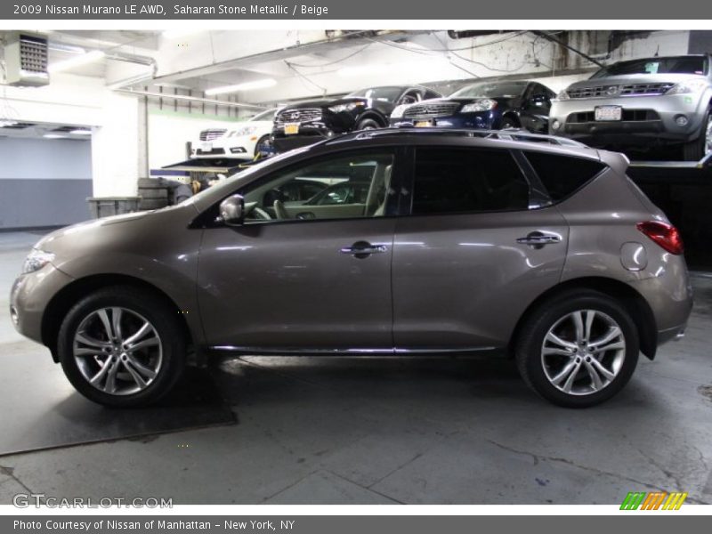 Saharan Stone Metallic / Beige 2009 Nissan Murano LE AWD