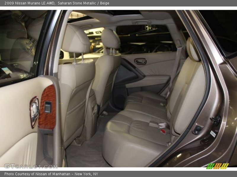 Saharan Stone Metallic / Beige 2009 Nissan Murano LE AWD
